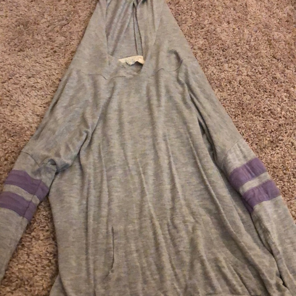 Gray & Purple Long Sleeve